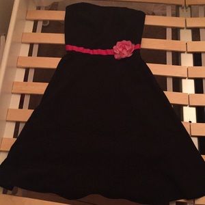 Black Strapless Dress